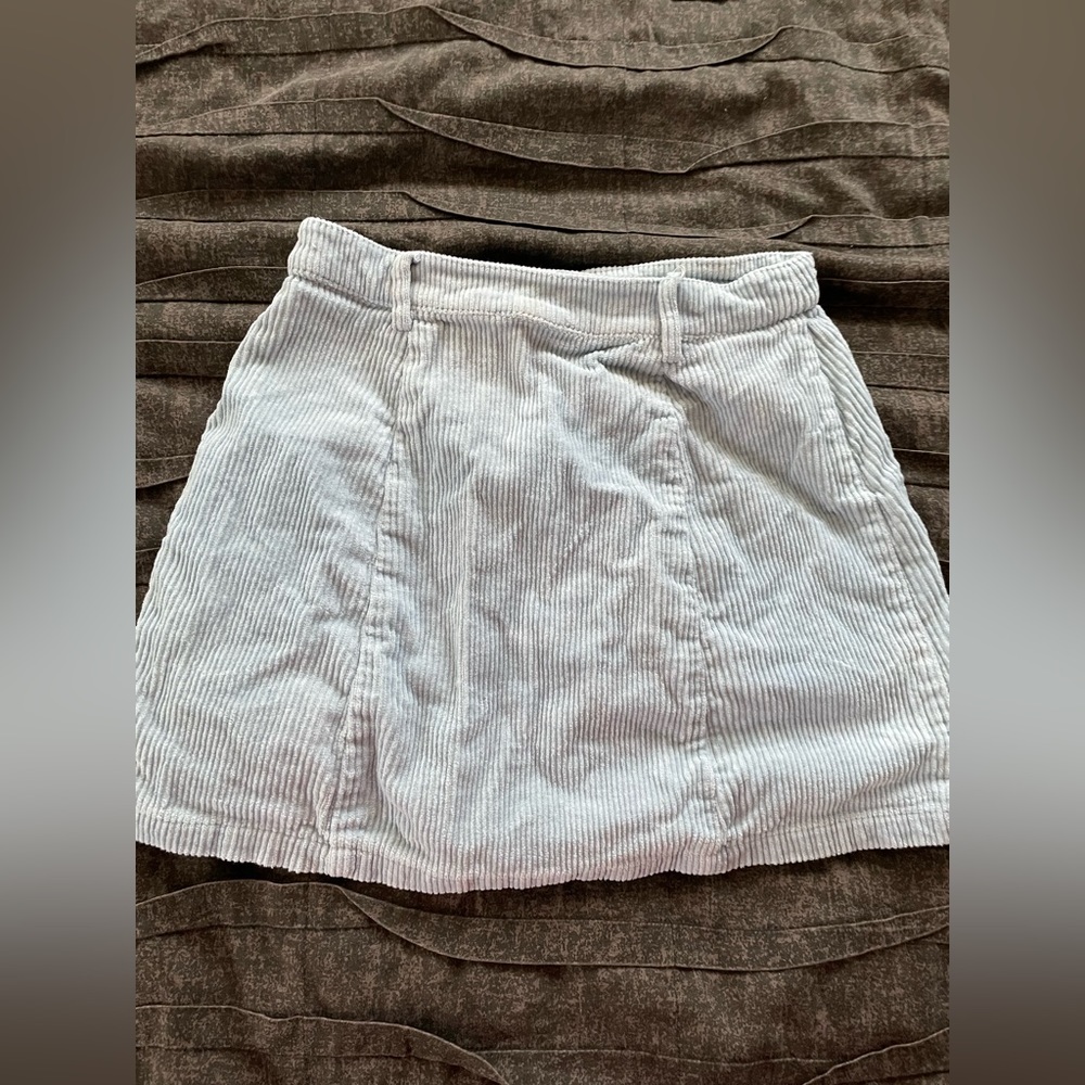 Size 0 Baby Blue Corduroy Skirt